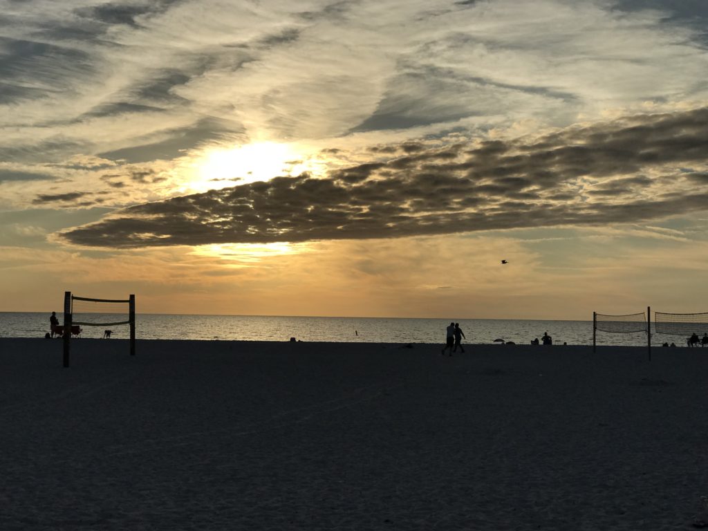 Sunset at Holmes Beach, Florida